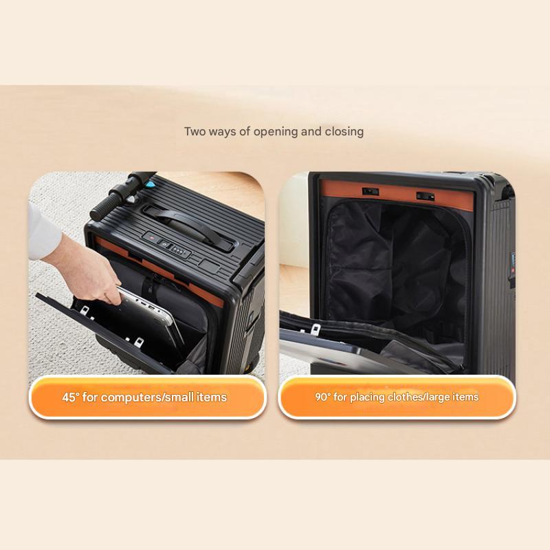 2-in-1 Smart Rideable Electric Suitcase 20" Carry On Luggage With Wheels Motorized Scooter Suitcase TSA Lock w/Removable Battery