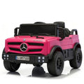 12V Ride on Car for with Parent Remote Control Electric Vehicle with LED Headlights and Music Player Bluetooth Compatible Ideal