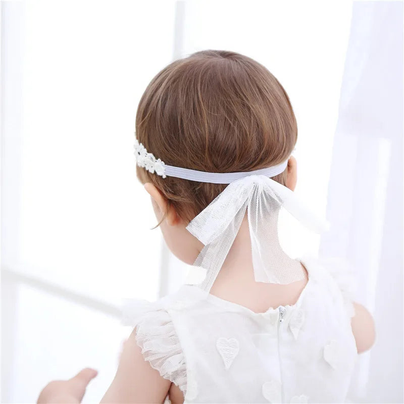 Baby Headband Flower Girls Bows Toddler Hair Bands for Baby Girls Kids Headbands Turban Newborn Hearband Baby Hair Accessories