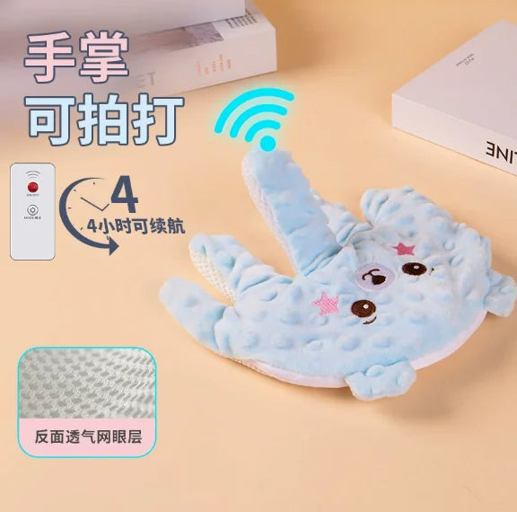 Unicorn Plush Baby Soothing Palm Pillow Mimic Mom Hug Anti Startle Sleep Soother For Newborn Infant Patting Belly Arms Support