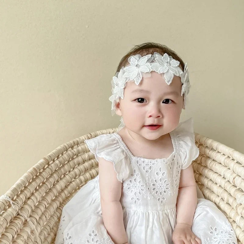 Baby Headband Flower Girls Bows Toddler Hair Bands for Baby Girls Kids Headbands Turban Newborn Hearband Baby Hair Accessories