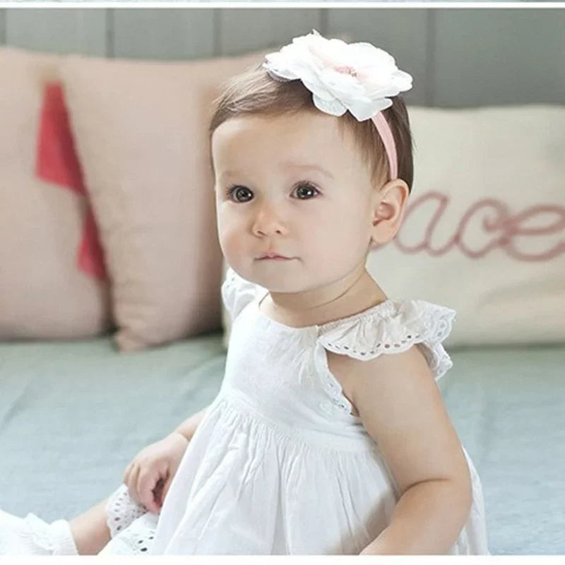 Baby Headband Flower Girls Bows Toddler Hair Bands for Baby Girls Kids Headbands Turban Newborn Hearband Baby Hair Accessories