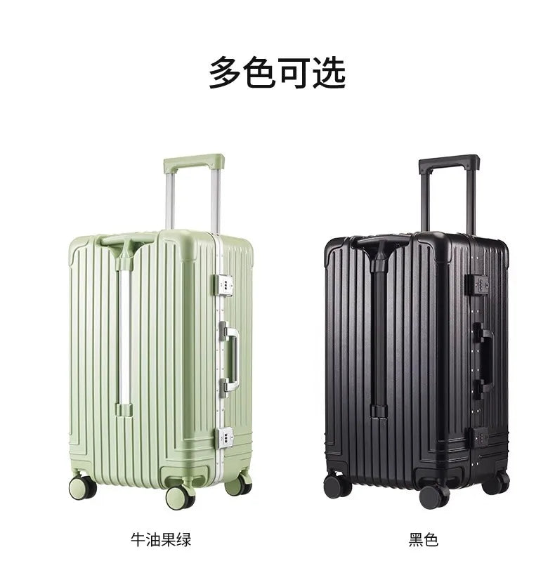 Baby Mother Travel Suitcase Children Can Sit and Ride Luggage with Cup Holder USB Trolley Case Lazy Walking Boarding Suitcases