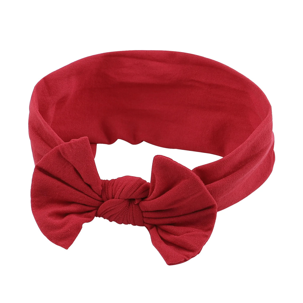 5Pcs/Set Baby Headband Cute Bowknot Newborn Girls Hair Band Soft Elastic Kids Hair Accessories