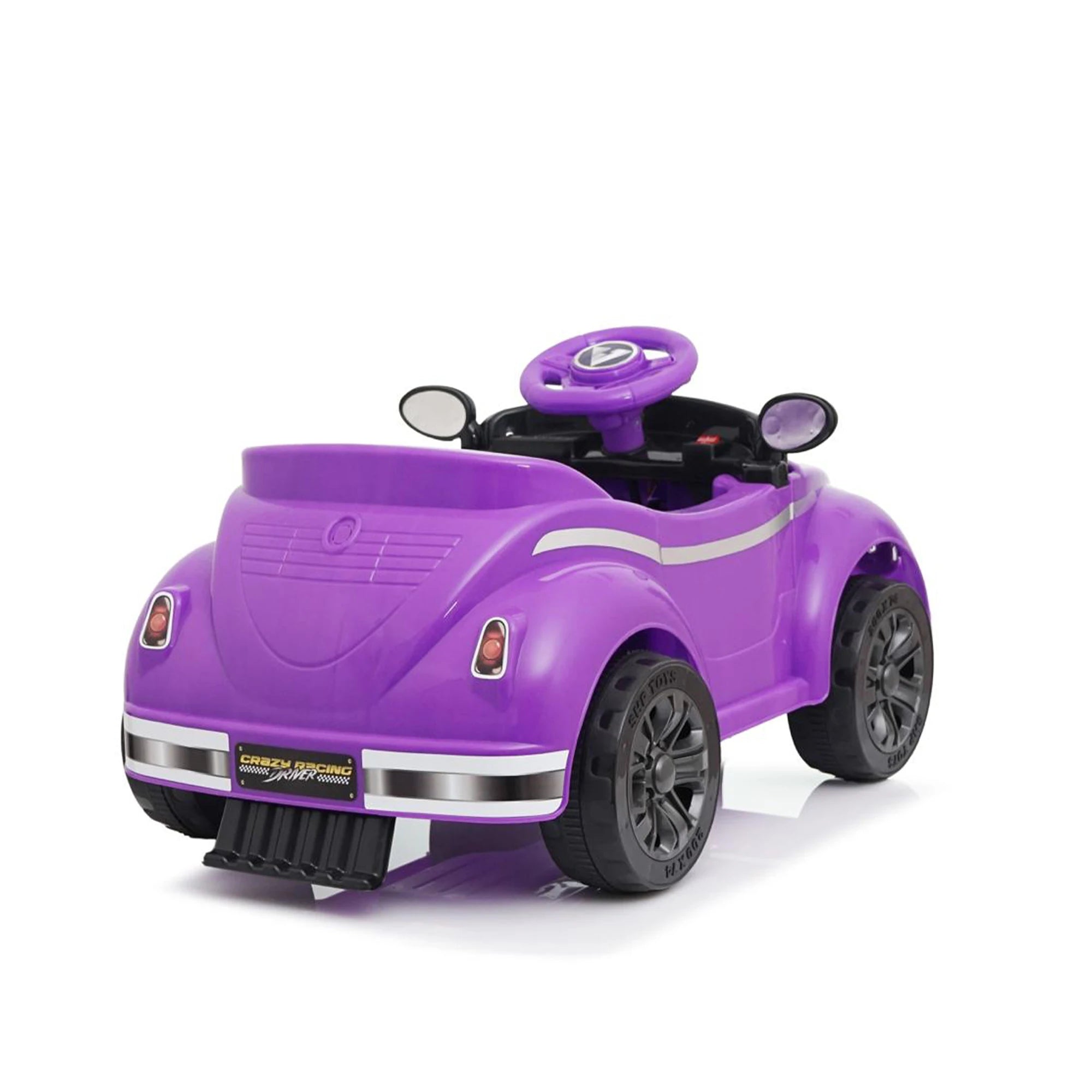 12V Kids Ride On Car w/ 2.4G Remote Control, Classic Vintage Electric Vehicle, Anti-Tip Safety Design, LED Headlights, Bluetooth & USB, 3-Speed Adjustable Toy Car for Toddlers Ages 2-4