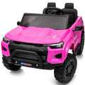 24V 2 Seater Ride on Toy for Big,Electric SUV Car to Drive with Parent Remote, 2WD/4WD Switchable - Pink