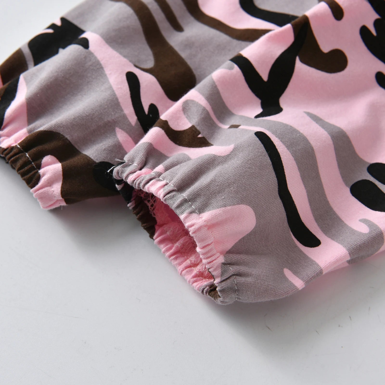 Baby Girl Clothes Long Sleeve Ruffle "Daddy's Little Girl" Tops+Camouflage Bow Pants+Headband Newborn Infant Girls Outfits Set