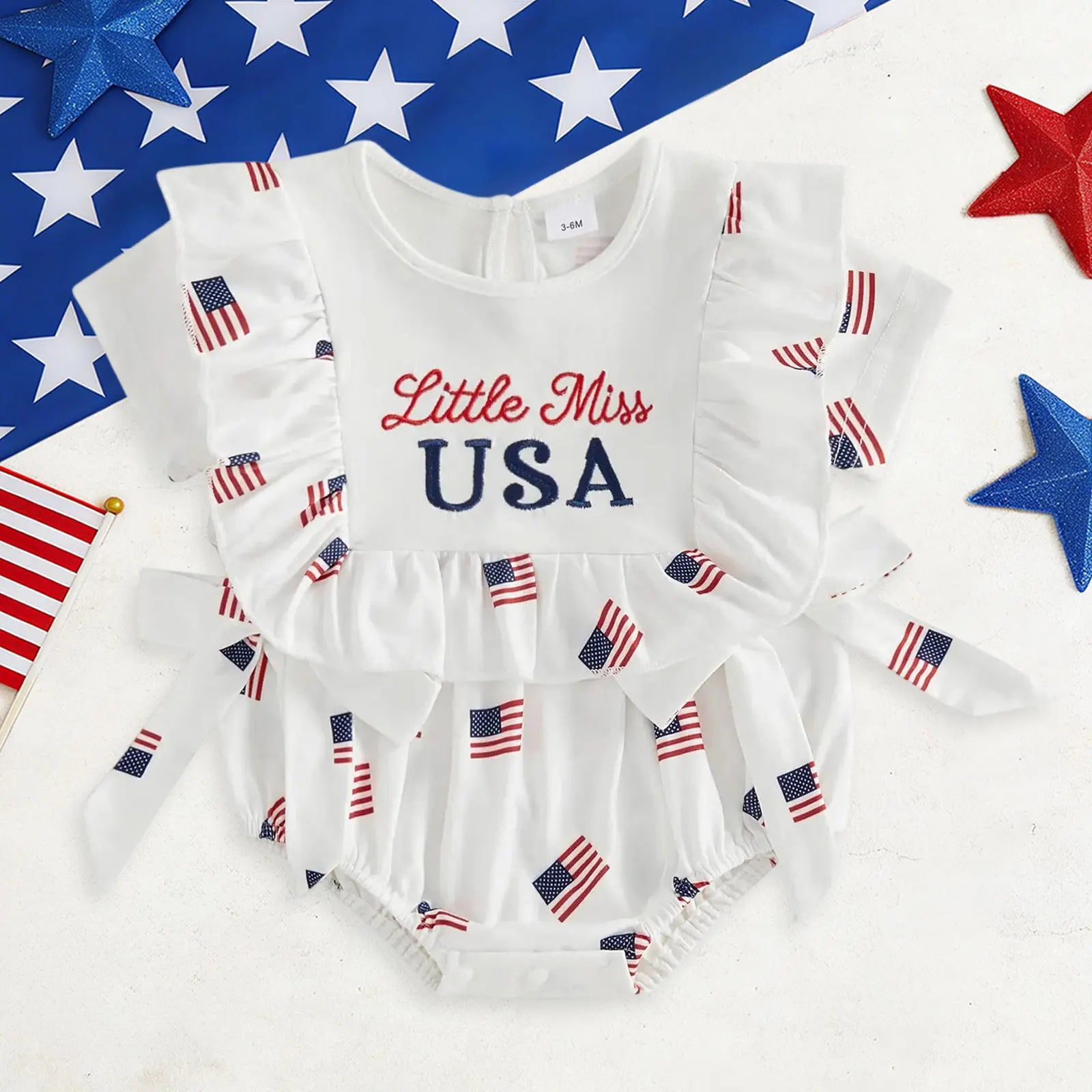 Newborn Baby Boy Clothes My First 4th Of July Outfit Baby Girl I Love Usa Romper Infant Girl Ropa Recien Nacido Bebe 0 A 3 Meses