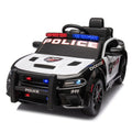 Licensed Dodge Charger,12v Kids ride on police car W/Parents Remote Control,anti-collision bar,Front& top alarm light design