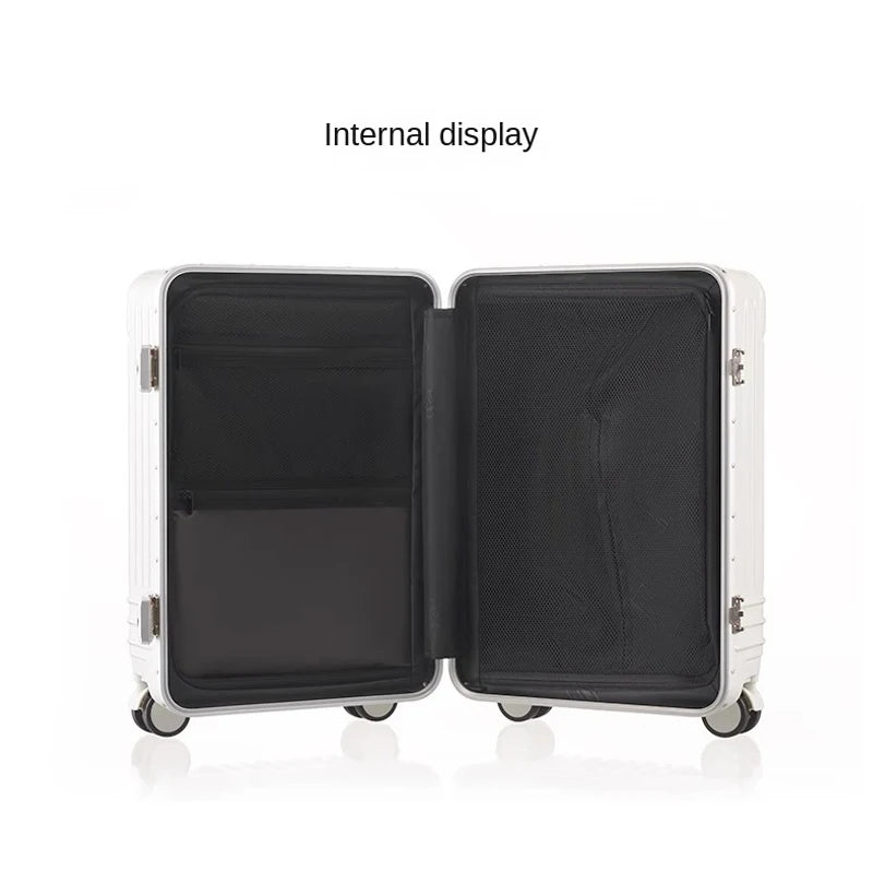 Baby Mother Travel Suitcase Children Can Sit and Ride Luggage with Cup Holder USB Trolley Case Lazy Walking Boarding Suitcases