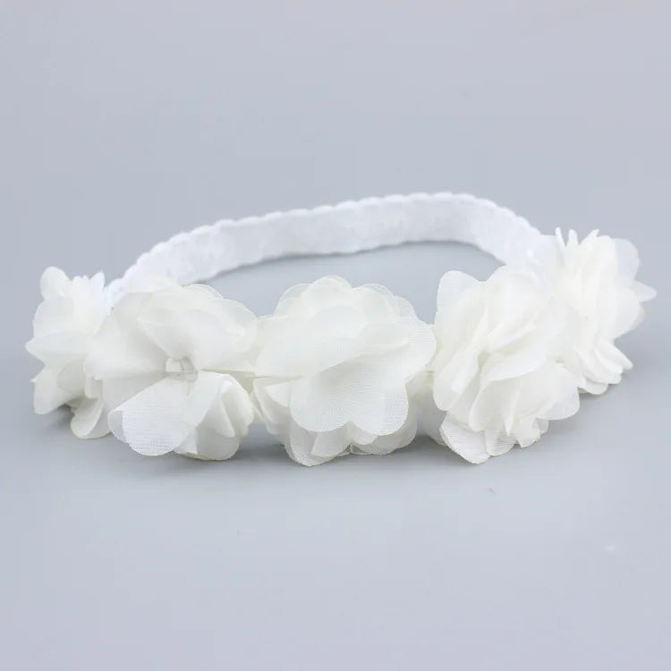 Baby Headband Flower Girls Bows Toddler Hair Bands for Baby Girls Kids Headbands Turban Newborn Hearband Baby Hair Accessories