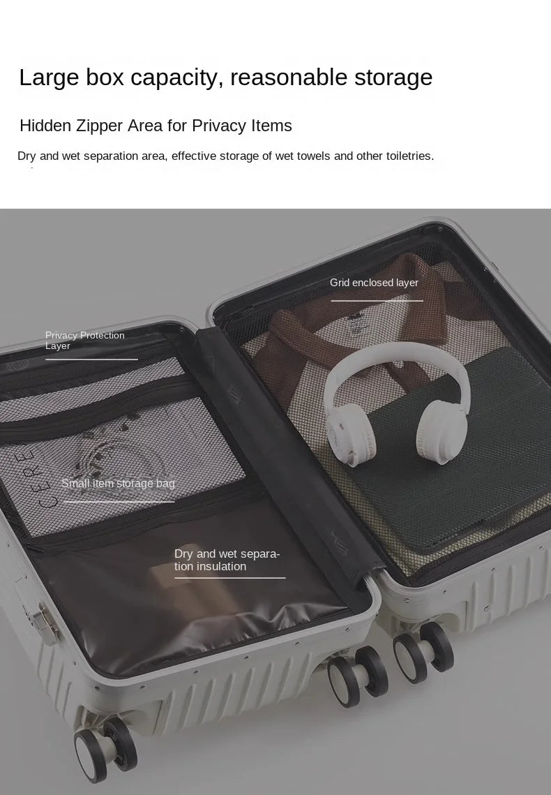 Baby Mother Travel Suitcase Children Can Sit and Ride Luggage with Cup Holder USB Trolley Case Lazy Walking Boarding Suitcases