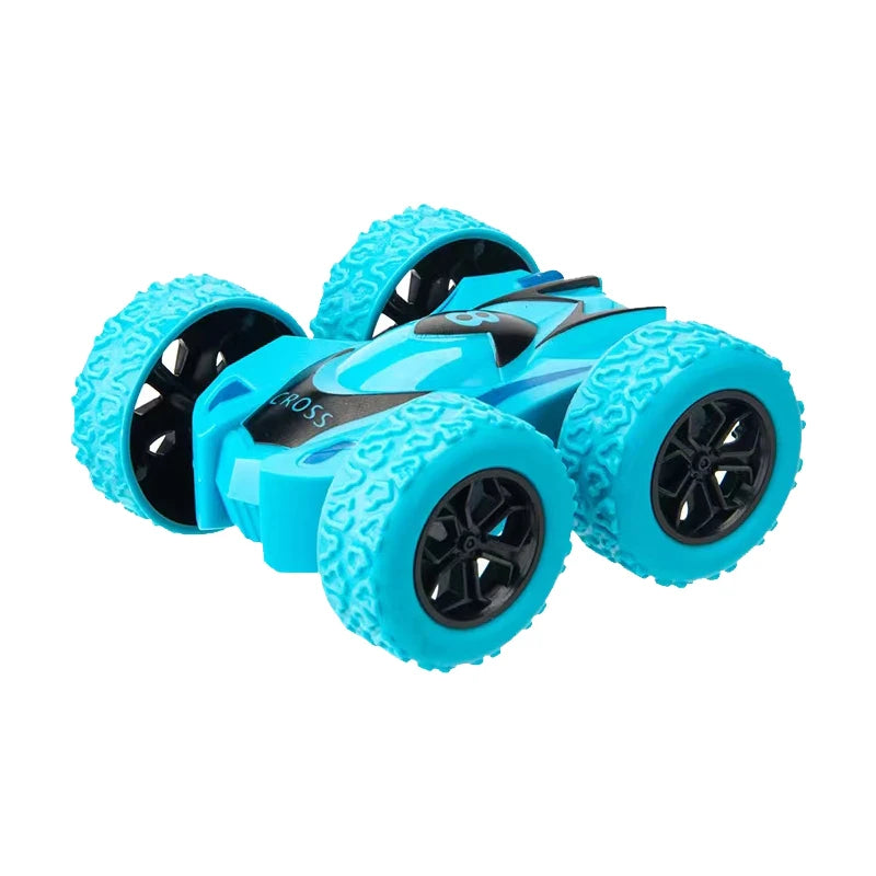 4pcs/2pcs/1pc double-sided inertia stunt rolling toy car - high playability, double-sided playability