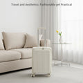 Portable Trolley Suitcase,Kid Ride-on Trolley Case, Top Opening Suitcase with Wheels