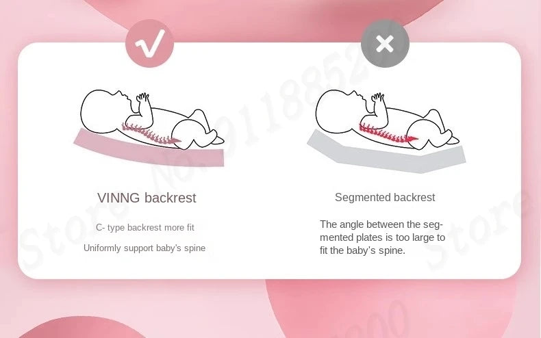 Baby Stroller Can sit and lie Down Lightweight One-touch Folding Waterproof High Landscape 360 ° Rotation Two-way Push Stroller